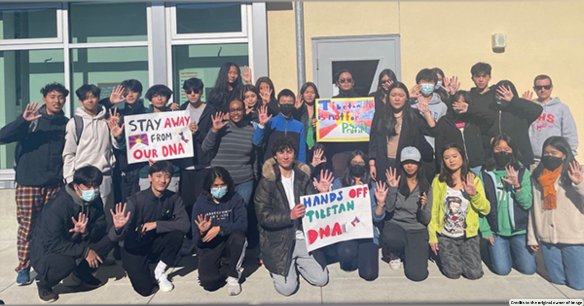 Tibetan students protest against US company for mass DNA collection in Tibet